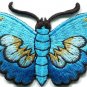 Butterfly insect boho hippie retro love peace applique iron-on patch new S-834