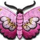 Butterfly insect boho hippie retro love peace applique iron-on patch new S-832