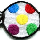 Candy sweets jawbreaker gum retro fun kids applique iron-on patch new S-552