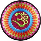 Aum om infinity hindu hinduism yoga indian trance applique iron-on patch G-63