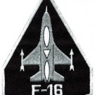 F-16 fighting falcon USAF air force jet aircraft applique iron-on patch S-617