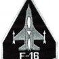 F-16 fighting falcon USAF air force jet aircraft applique iron-on patch S-617