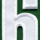 Number 6 numeral math counting six school applique iron-on patch new S-941