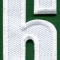 Number 6 numeral math counting six school applique iron-on patch new S-941
