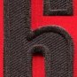 Number 6 numeral math counting six school applique iron-on patch new S-951