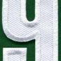 Number 9 numeral math counting nine school applique iron-on patch new S-944
