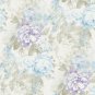 Baby blue trim fringe retro boho granny chic applique iron-on patches pair S-748