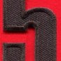 Number 5 numeral math counting five school applique iron-on patch new S-950