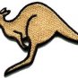 Kangaroo australia roo boomer marsupial animal applique iron-on patch new S-603