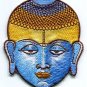 Buddha buddhist trance aum om yoga retro boho hippie applique iron-on patch T-36