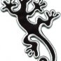 Lizard gekko salamander retro hippie hippy boho fun applique iron-on patch S-606