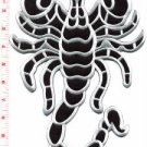 Scorpion biker tattoo Muay Thai applique iron-on patch BIG XL 7.63 x 11 in S-235