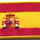 Flag of Spain Spanish pillars of Hercules applique iron-on patch Medium S-350
