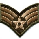 Army military insignia embroidered iron-on patch S-90