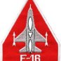 F-16 fighting falcon USAF air force jet aircraft applique iron-on patch S-653