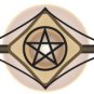 Pentagram pentacle satanic occult wicca witch boho pewter pendant necklace new