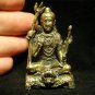 Hindu god Shiva Siva aum om solid brass figurine statue 1.25 X 2.11 inches