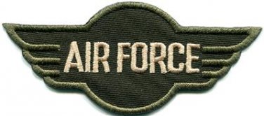 U.S. Air Force military insignia war biker retro applique iron-on patch S-710