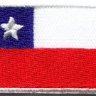 Flag of Chile Chilean South America applique iron-on patch new Medium S-786