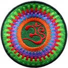 Aum om infinity hindu hinduism yoga indian trance applique iron-on patch G-11