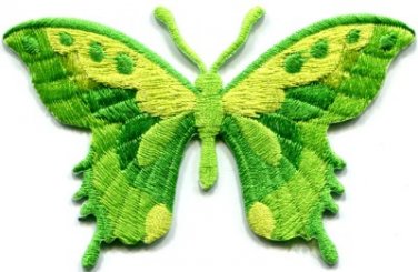 Butterfly insect boho hippie retro love peace applique iron-on patch new S-650