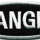 Danger sign signal warning caution alert applique iron-on badge patch new S-790