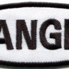 Danger sign signal warning caution alert applique iron-on badge patch new S-789