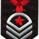 Army navy military insignia rank war biker retro applique iron-on patch S-640