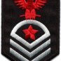 Army navy military insignia rank war biker retro applique iron-on patch S-640