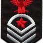 Army navy military insignia rank war biker retro applique iron-on patch S-640