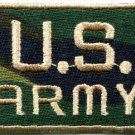 Army camo military insignia rank war biker retro applique iron-on patch S-632