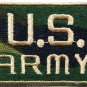 Army camo military insignia rank war biker retro applique iron-on patch S-632
