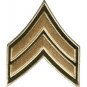 Army military insignia rank war biker retro applique iron-on patch new S-633