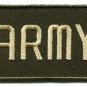 Army military insignia rank war biker retro applique iron-on patch new S-635