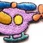 Helicopter chopper copter kids fun sew sewing applique iron-on patch new S-467