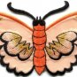Butterfly insect boho hippie retro love peace applique iron-on patch new S-454