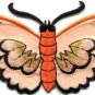 Butterfly insect boho hippie retro love peace applique iron-on patch new S-454