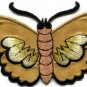 Butterfly insect boho hippie retro love peace applique iron-on patch new S-457