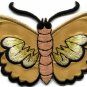 Butterfly insect boho hippie retro love peace applique iron-on patch new S-457
