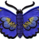 Butterfly insect boho hippie retro love peace applique iron-on patch new S-463