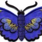 Butterfly insect boho hippie retro love peace applique iron-on patch new S-463