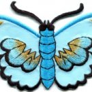 Butterfly insect boho hippie retro love peace applique iron-on patch new S-459