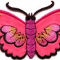 Butterfly insect boho hippie retro love peace applique iron-on patch new S-458