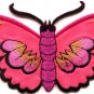 Butterfly insect boho hippie retro love peace applique iron-on patch new S-458