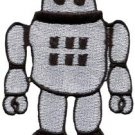 Robot android cyborg bionic automaton sci-fi applique iron-on patch new S-294