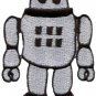 Robot android cyborg bionic automaton sci-fi applique iron-on patch new S-294