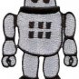 Robot android cyborg bionic automaton sci-fi applique iron-on patch new S-294