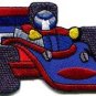 Sports car racing race exotic formula one 1 retro applique iron-on patch S-898