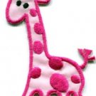Giraffe baby animal kids applique iron-on patch S-312