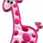 Giraffe baby animal kids applique iron-on patch S-312